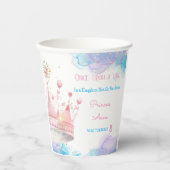 Ooit, Prinses Verjaardag Papieren Bekers (Voorkant)