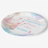 Ooit, Prinses Verjaardag Papieren Bordje (Gekanteld)