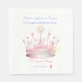 Ooit, Prinses Verjaardag Servet (Voorkant)