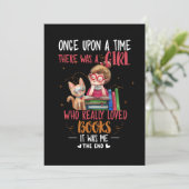 Ooit was er een meisje dat echt boekt (Staand voorkant)