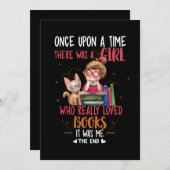 Ooit was er een meisje dat echt boekt (Voorkant / Achterkant)