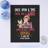 Ooit was er een meisje dat echt boekt flyer (Enkel)