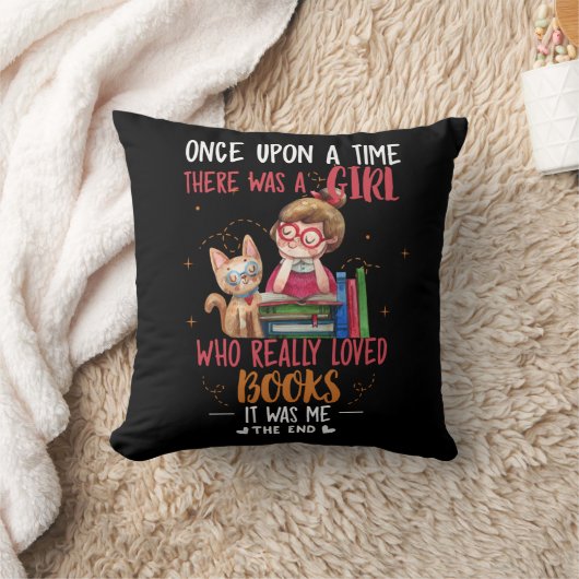 Ooit was er een meisje dat echt boekt kussen (Deken)