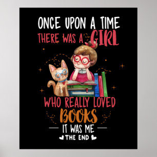 Ooit was er een meisje dat echt boekt poster