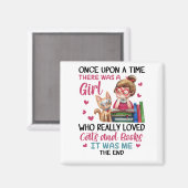 Ooit was er een meisje dat er echt van hield magneet (Voorkant / Achterkant)