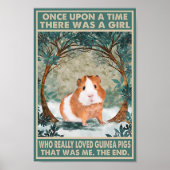 Ooit was er een meisje dat er echt van hield poster (Voorkant)