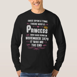 Ooit was er een prinses november 1977 t-shirt