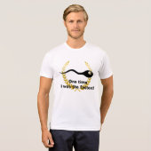Ooit was ik het snelste, grappige sperma shirt (Voorkant volledig)