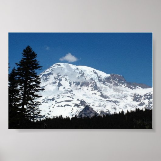 OOIT ZO BEAUTIFUL MT.RAINIER POSTER (Voorkant)