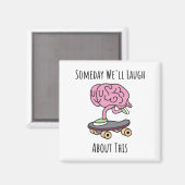 Ooit zullen we erover lachen magneet (Voorkant / Achterkant)