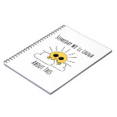 Ooit zullen we erover lachen notitieboek (Linkerzijde)