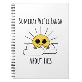 Ooit zullen we erover lachen notitieboek
