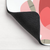 "OOK!!!" Cute Cartoon Pig Mousepad Muismat (Hoek)