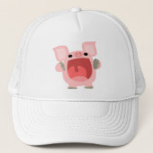 "OOK!!!" Cute Cartoon Pig Pet (Voorkant)