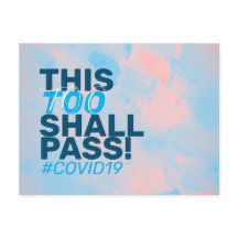 Ook dat gaat voorbij! Covid19