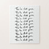 Ook dat gaat voorbij! Inspirerend prijsopgave Legpuzzel (Verticaal)