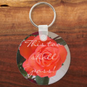 Ook dat gaat voorbij! sleutelhanger (Voorkant)