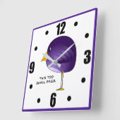 Ook dat zal gebeuren. vierkante klok (Hoek)