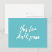 ook dit briefkaart (Voorkant / Achterkant)