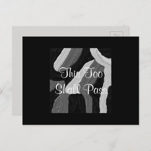 Ook dit Briefkaart zal slagen (Voorkant / Achterkant)