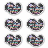 Ook dit gaat voorbij Wave Sticker Pack (Voorkant)