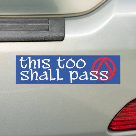 Ook dit moet de bumpersticker passeren (Op auto)