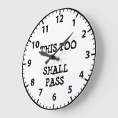 Ook dit moet de veiligheidscarrière doorgeven grote klok (Hoek)