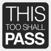 Ook dit vierkante sticker (Voorkant)