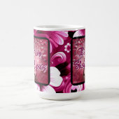 Ook dit zal Abstracte boomroze wit passeren Koffiemok (Center)