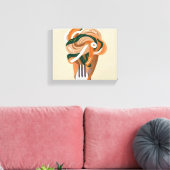 Ook dit zal canvas afdruk (Insitu (Woonkamer))