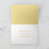 Ook dit zal de bevordering van het citaat goed doe feestdagen kaart (Binnen)