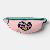 Ook dit zal de golf overgaan heuptasje (Liggend)