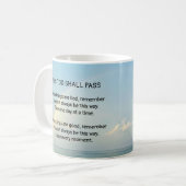 Ook dit zal de koffie-Mok doorgeven Koffiemok (Voorkant links)