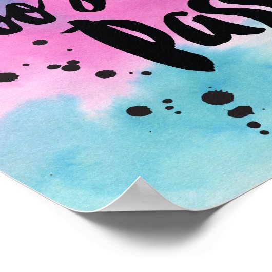 Ook dit zal de kunstdrukken overdragen poster (Hoek)