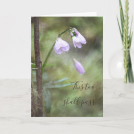 Ook dit zal een foto van het roze bos doorgeven kaart