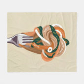 Ook dit zal fleece deken (Voorkant (Horizontaal))