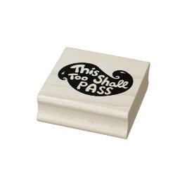 Ook dit zal handlettering typografie passeren rubberstempel