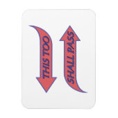 Ook dit zal het Gezegde van de herstelslogan doorg Magneet (Verticaal)