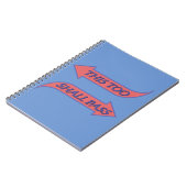 Ook dit zal het Gezegde van de herstelslogan doorg Notitieboek (Linkerzijde)