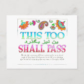 Ook dit zal het Inspirerend Briefkaart doorstaan (Voorkant)