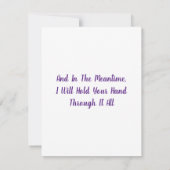 Ook dit zal Kaart passeren Notitiekaartje (Achterkant)