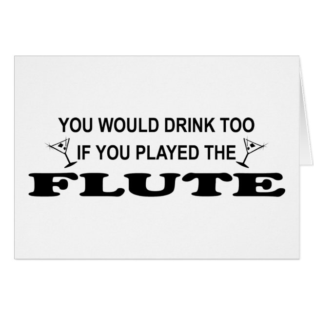 Ook Drink - Flute (Voorkant Horizontaal)