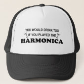 Ook Drink - Harmonica Trucker Pet (Voorkant)
