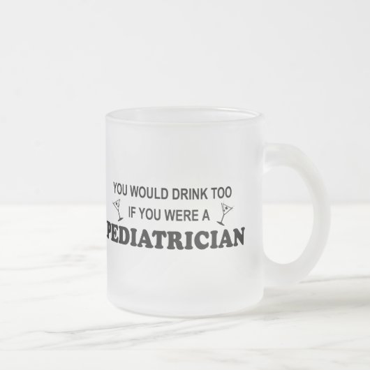Ook Drink - kinderarts Matglas Koffiemok (Rechts)