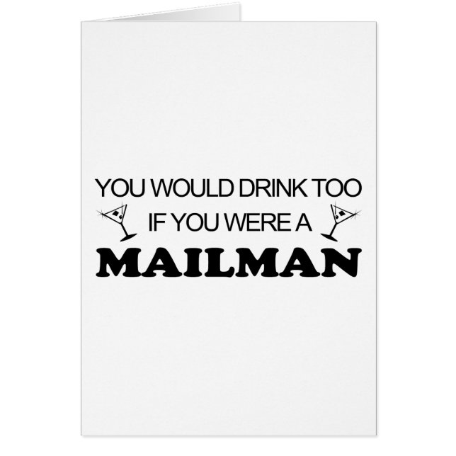 Ook Drink - Mailman (Voorkant)