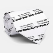 Ook Drink - Optometrist Stropdas (Opgerold)