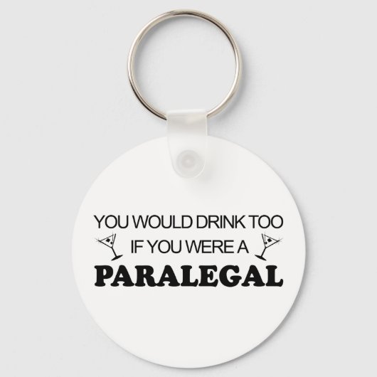 Ook Drink - Paralegal Sleutelhanger (Voorkant)