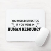 Ook Drink - Personeel Muismat (Met muis)