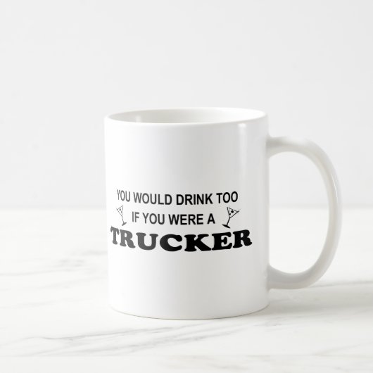 Ook Drink - Trucker Koffiemok (Rechts)