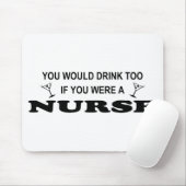 Ook Drink - Verpleging Muismat (Met muis)